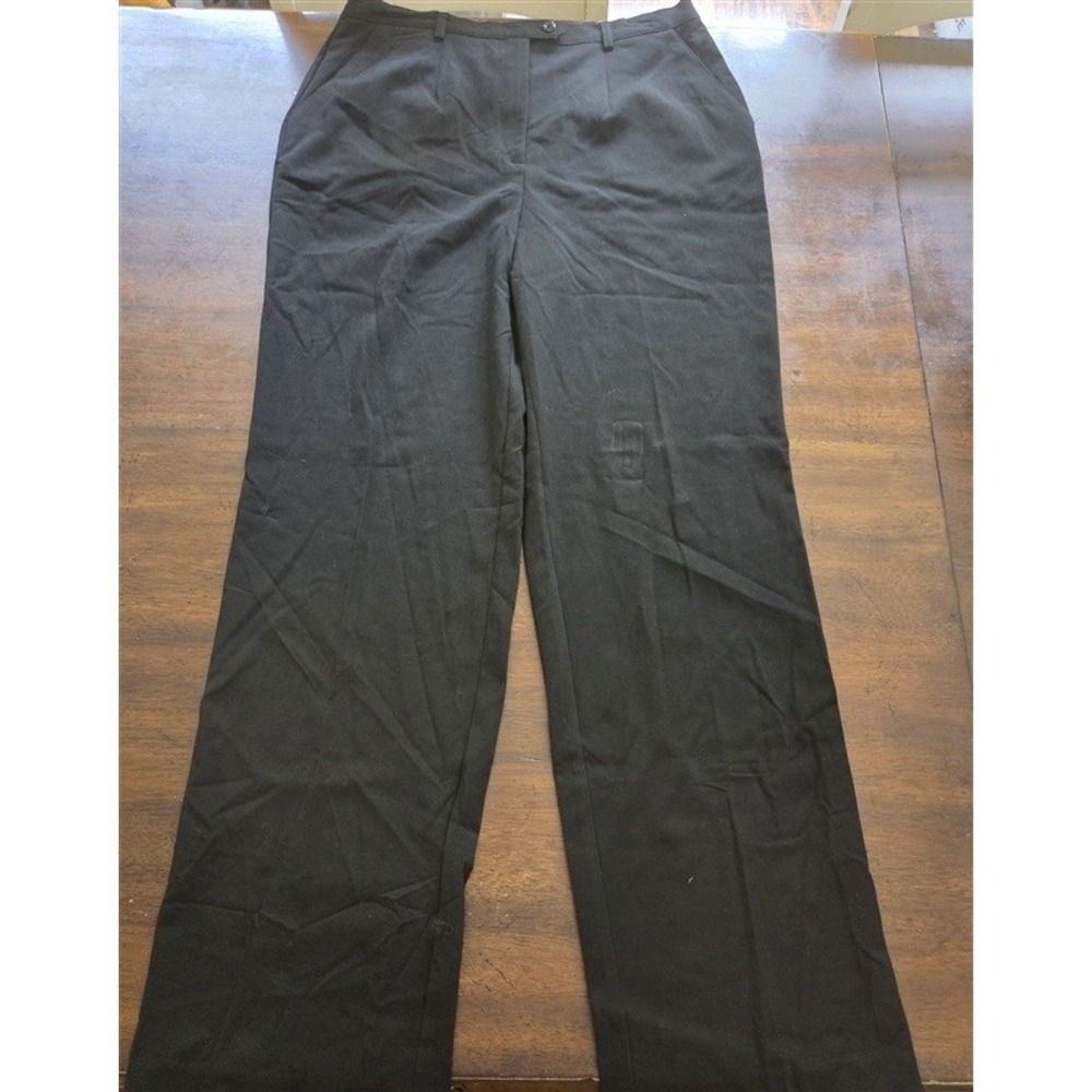 NWT INC 10 High Rise Side Zip Black Pants 127705 - Picture 2 of 5